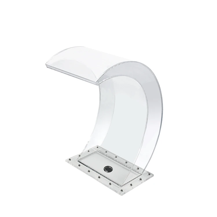 Free Standing Pond Fountain Outdoor Garden Ornament Acrylic Water Fall For Swimming Pool