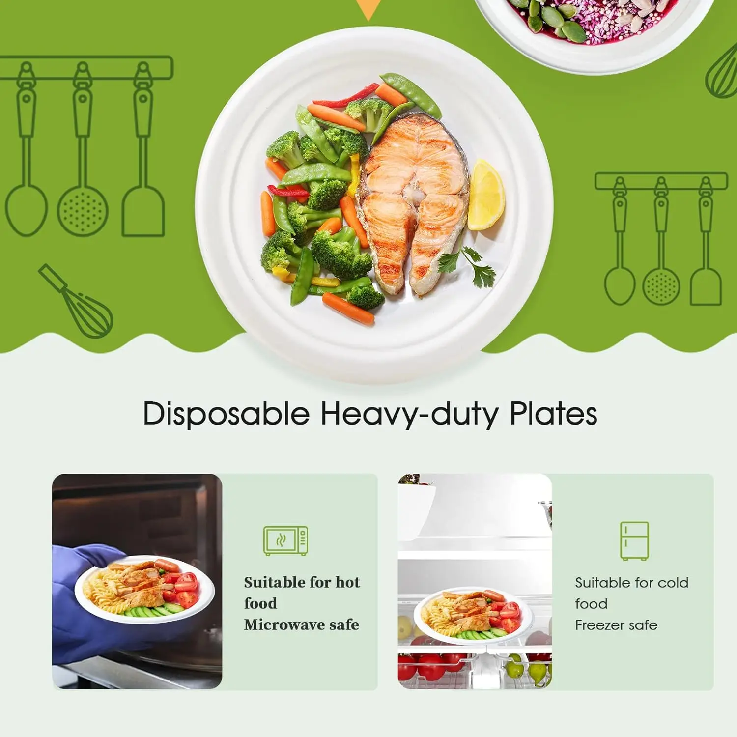 Wholesale Food Grade Biodegradable Clamshell Sugarcane Bagasse Lunch Box Burger Box Food Container.