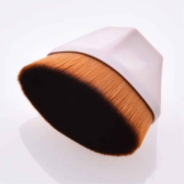 № 55 многофункциональная бесшовная Волшебная Кисть для макияжа и основы с индивидуальной большой плотной мягкой щетиной, белая коробка в упаковке