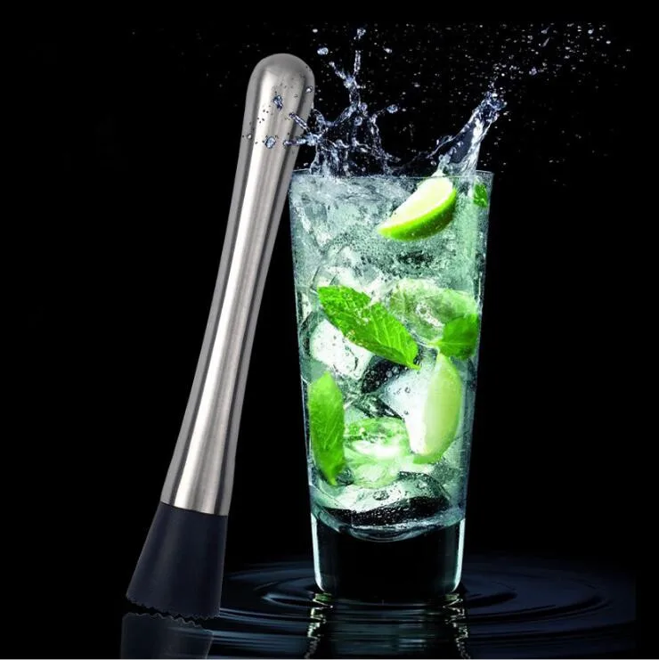 
hot sell stainless steel cocktail muddler bar tools accessories 