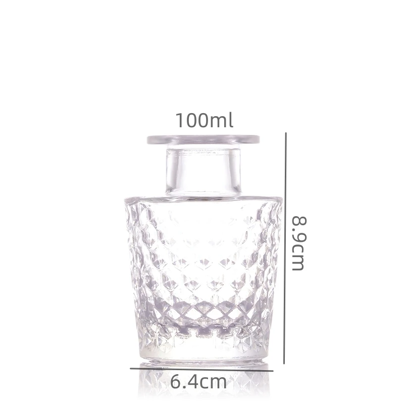 Christmas OEM custom decorative vase high white glass bottles for landscaping room