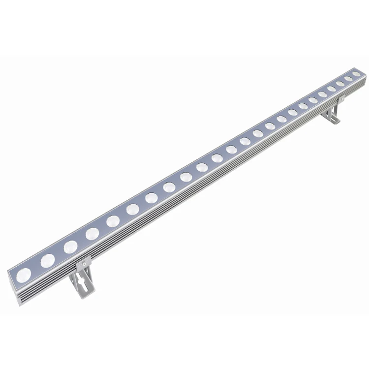 DMX led up lights outdoor 24w 36w led wall washer narrow beam angle 8 degree led linear wallwasher light