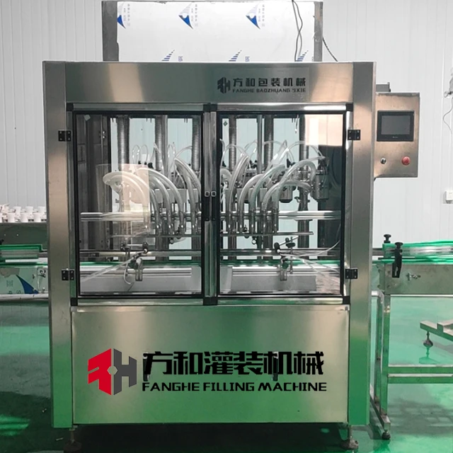
Automatic Alcohol Glass Water Antifreeze Urea Liquid Bottle Filling Machine 