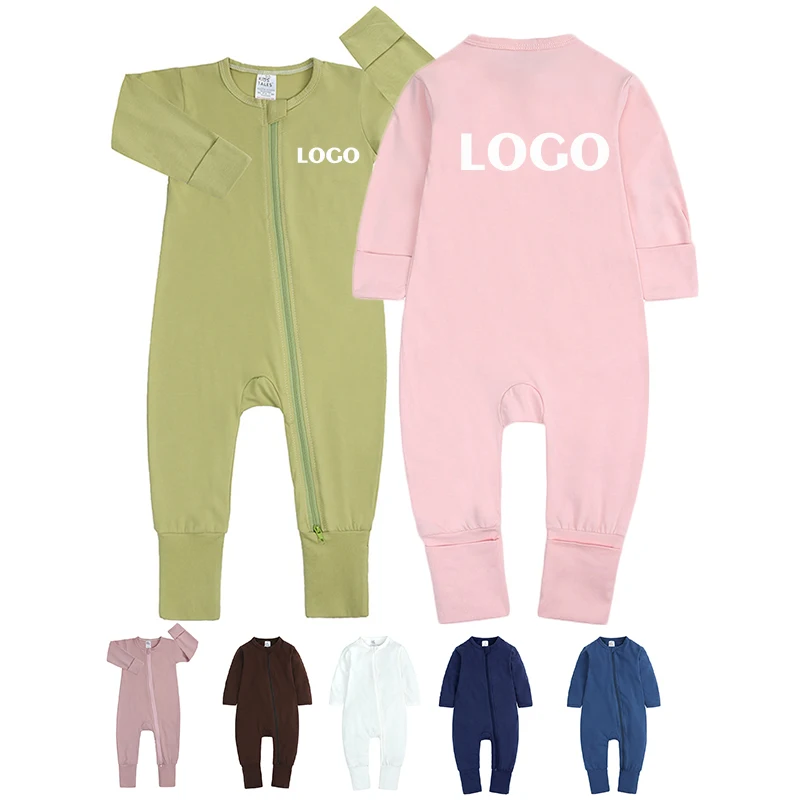 OEM Hot Sale Baby Onesie Zip Baby Toddler Boy Clothes