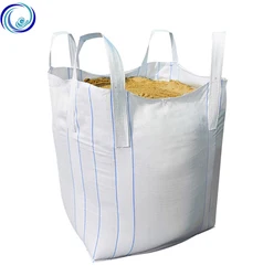 heavy duty 15kg clear plastic industrial big bag jumbo 1000kg Construction 1 tonne Bag with Ash Carry Sludge jumbo bag