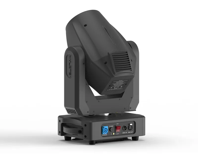 Rainbow Effect Sharpy 380W Moving Head Beam Light 17 gobos + 13 colors with 16+48 facet prism in both directions stage lighting