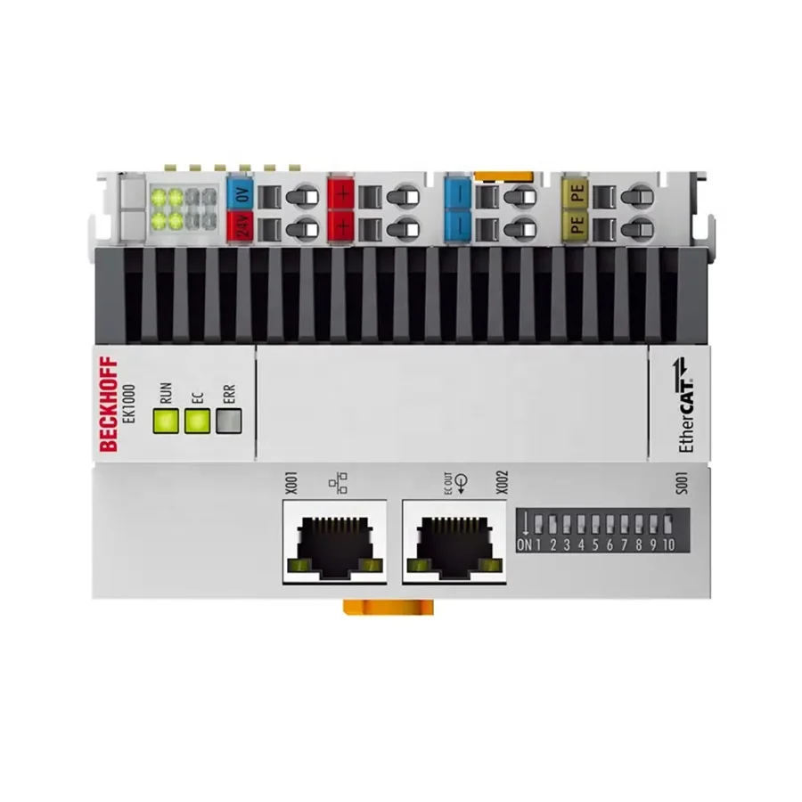 EK1000 I/O Terminal Module Ethercat Coupler Upports Ethercat Communication Over Switched Ethernet Networks Such As Tsn Networks