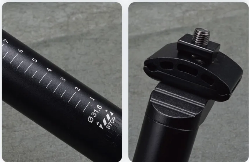
Mountain Road Bike Seatpost Aluminum Alloy Seatpost Bicycle Seat Tube 25.4/27.2/30.8/31.6* 350mm 