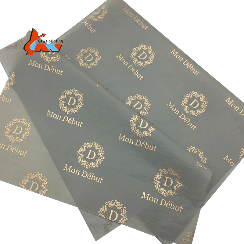 Luxury Custom Logo Printed Wrapping Tissue silk Paper