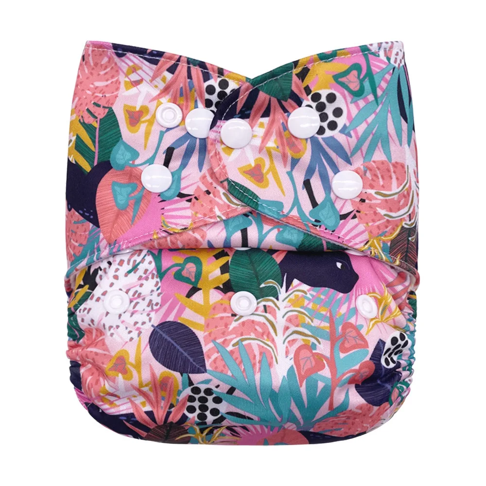 Wholesale online used washing cotton pocket diaper nappies aio best organic washable reusable baby cloth diaper with inserts