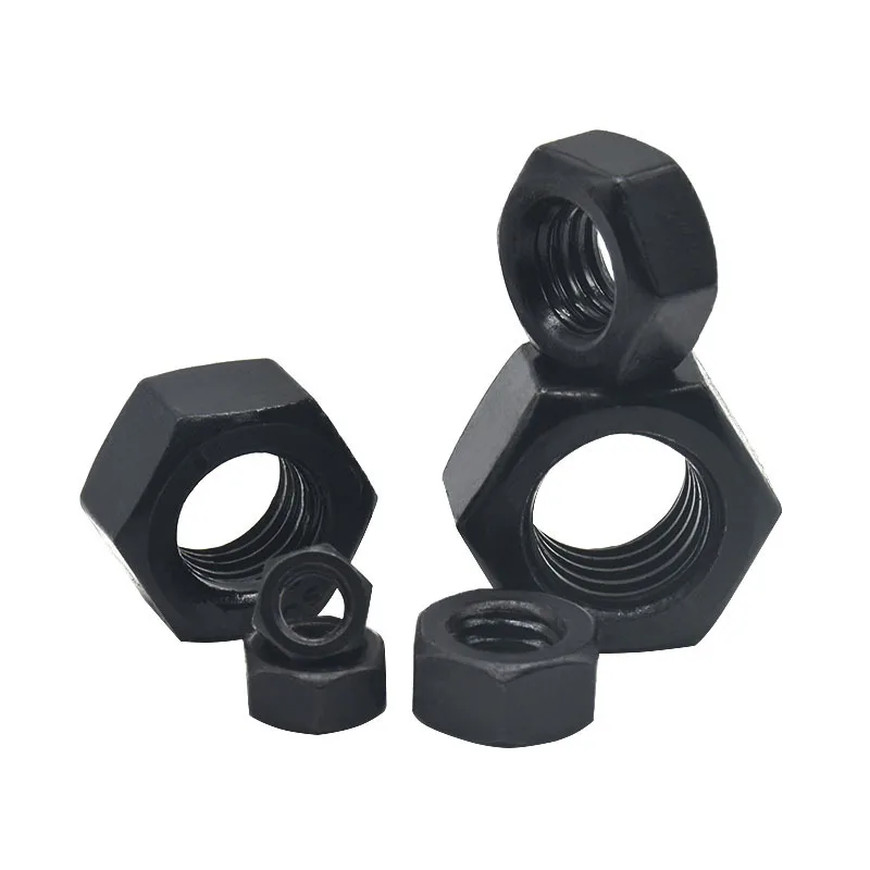 Factory price DIN 934 Carbon Steel Hex Nut Hexagon Nuts Black Oxide Hex Nut