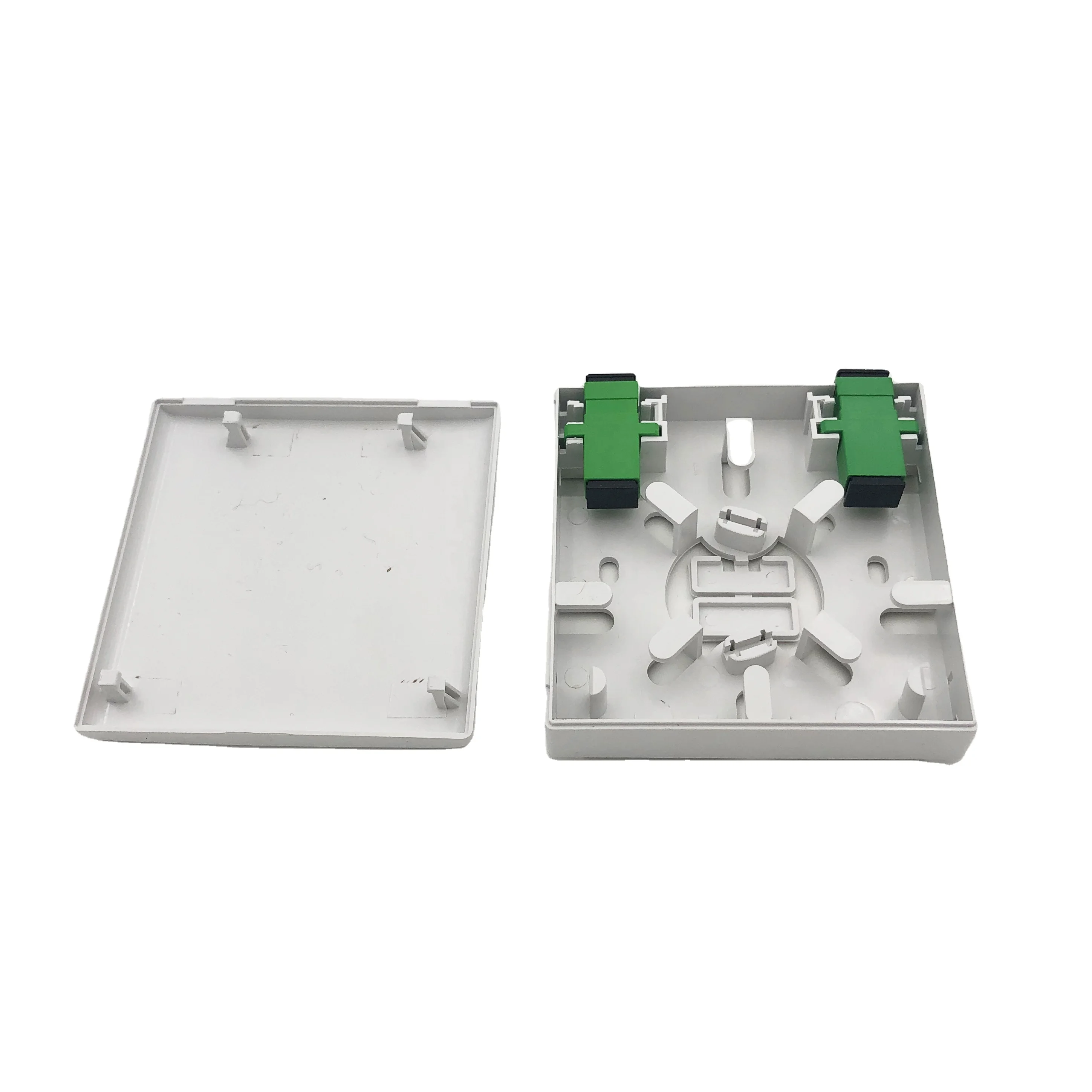 86 Fiber Panel Box Fiber Optic Terminal Junction Box SC Type Panel Fiber Box ABS Plastic Waterproof Dustproof