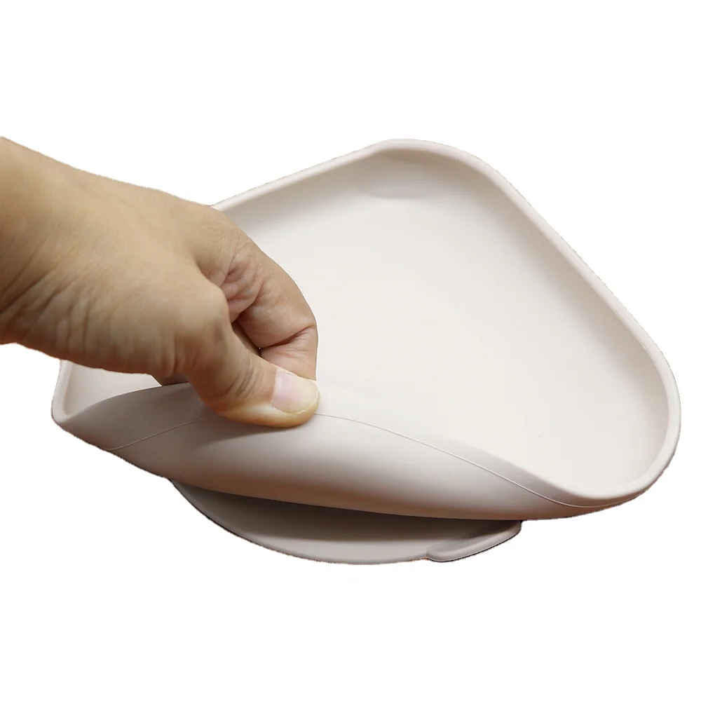 High Quality Silicone Small Suction Cup Bib Snail Bowl Penguin Cup Wooden Fork And Spoon Six-piece Set Baby Feeding Tableware