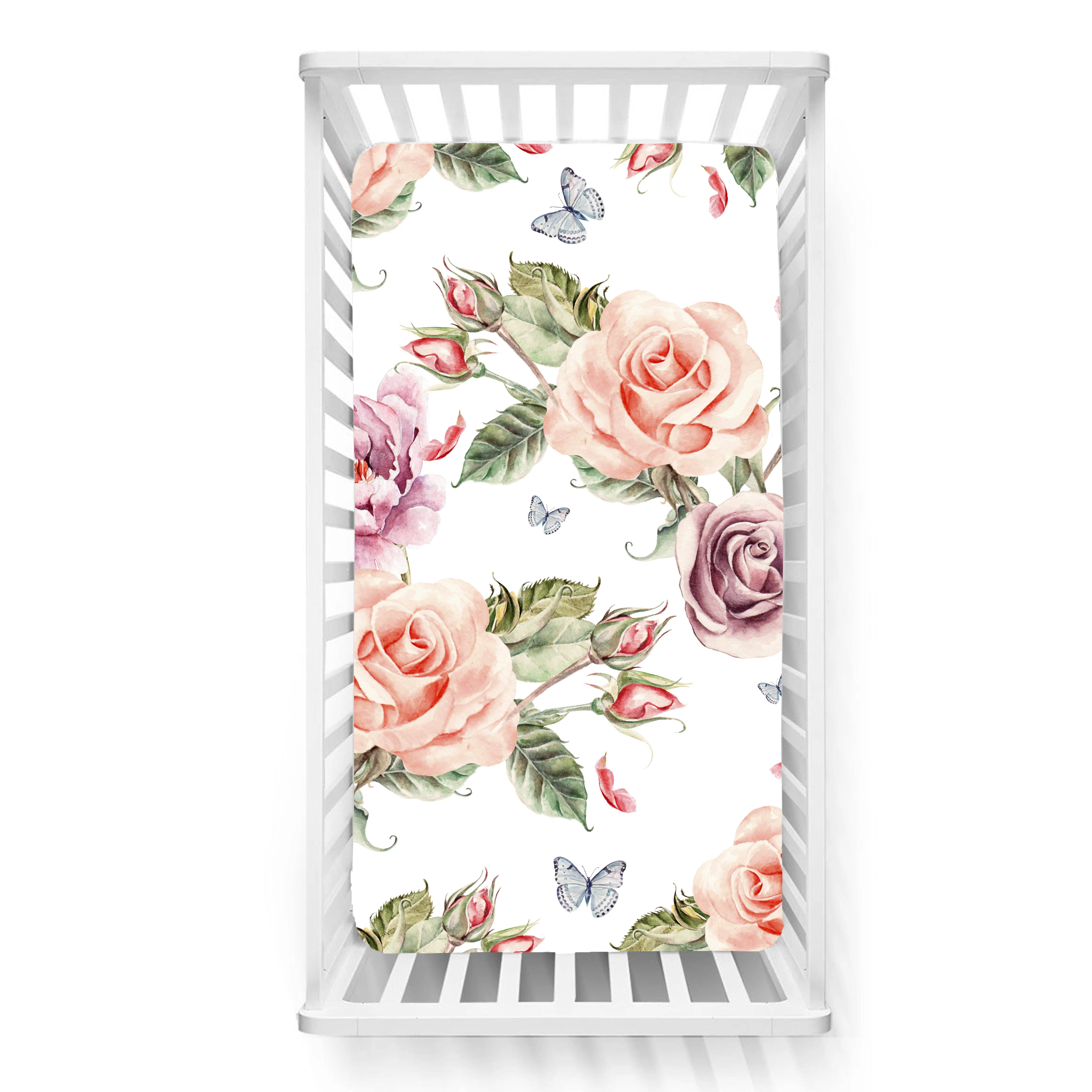 3 Years Warranty Wholesale Customized Baby Bed Cover Fitted Size Cot Protector Infant Standard Cot Sheets