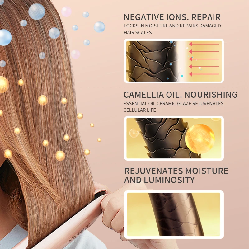 470 degree Ceramic Flat Irons Hair Straightener Professional Hair Straightener titanium Flat Iron