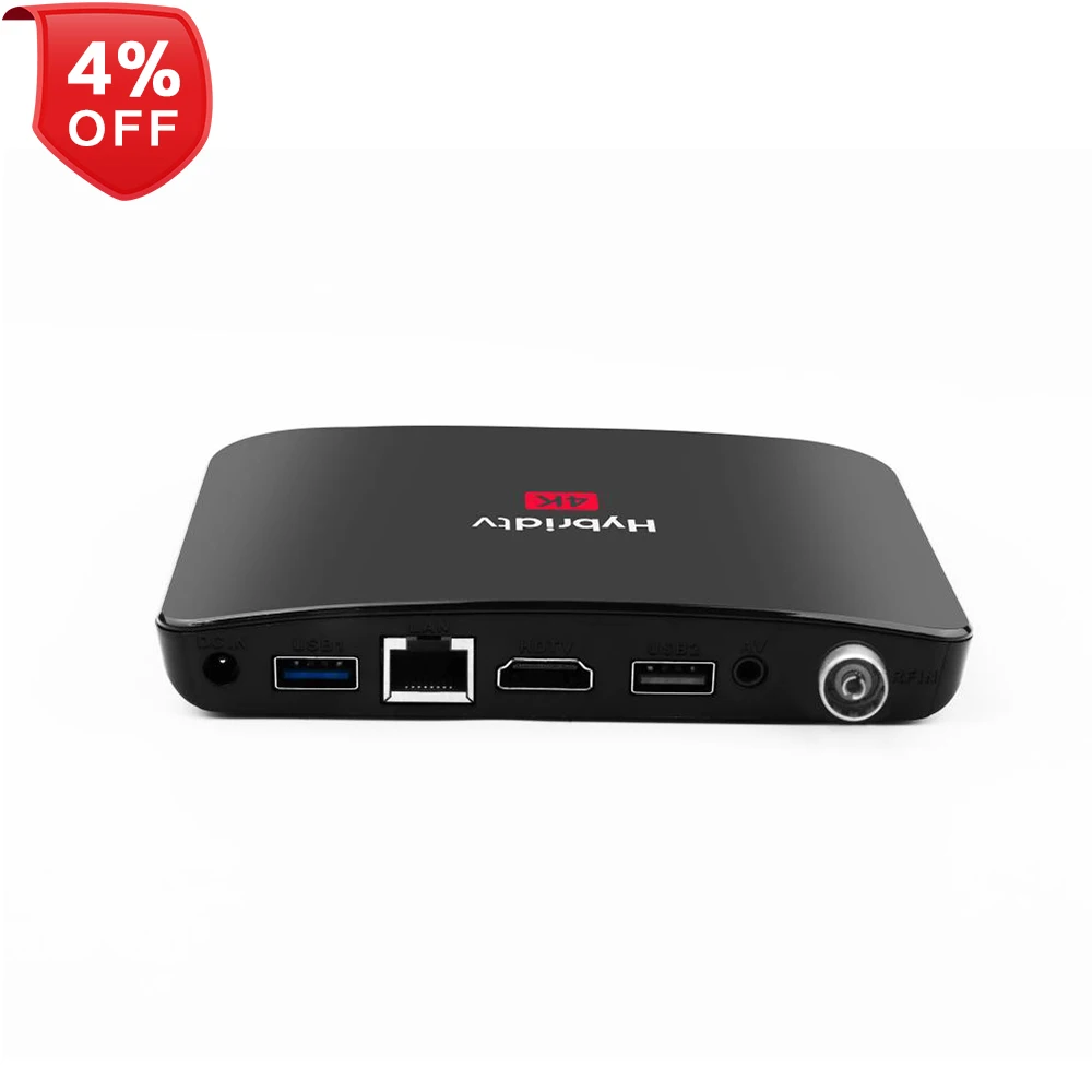 ТВ-приставка Hybridtv M8S PLUS H.265 4K Google S905X2 Android 9 0 спутниковый