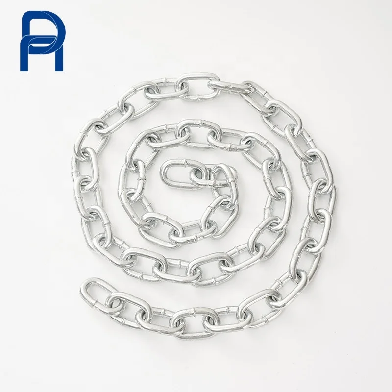 Top Sale Welded Electric Galvanized DIN766 Short Link Chain