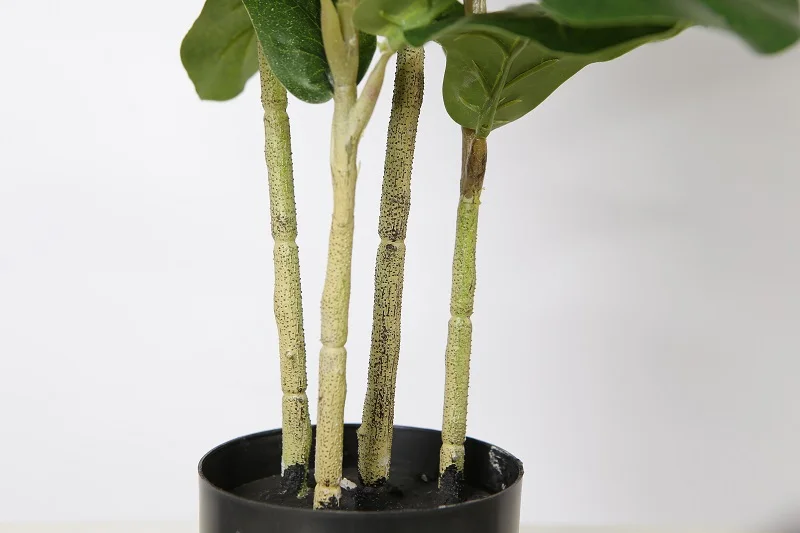 Indoor Decoration Artificial Plants Fiddle Leaf Fig Ficus Tree Banyan Tree Home and Garden Decor 105cm