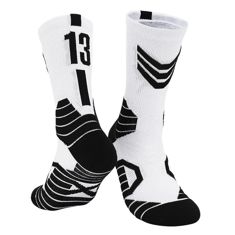 Factory Price Royal Blue Basketball Socks Low MOQ Top Quality Custom Basketball Socks Elastic S-tance Basketball Socks