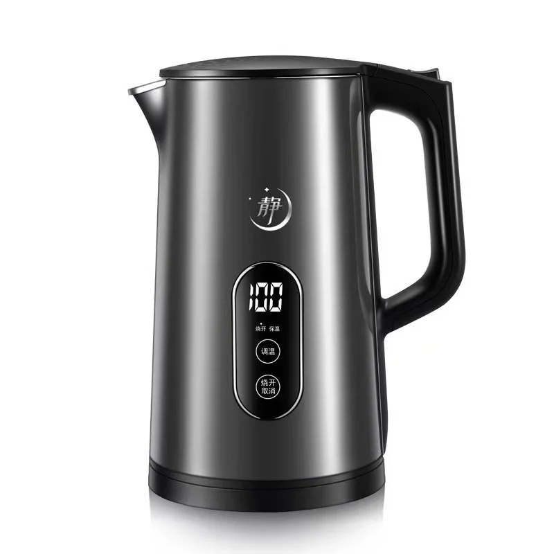 Household 1.7L large capacity touch insulation automatic power off 304 stainless steel electric kettle
