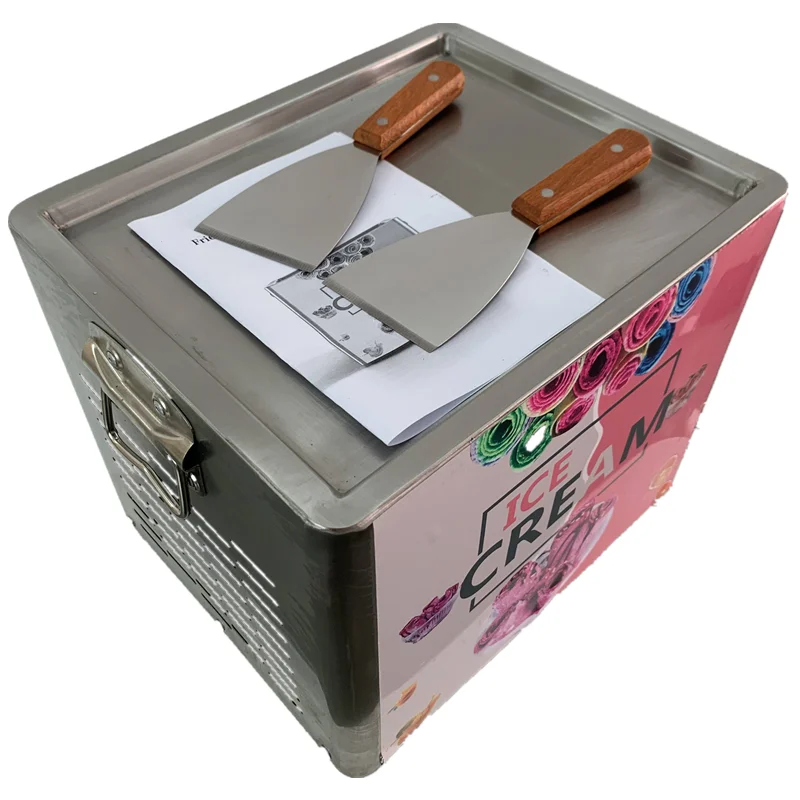 High Quality Cold Plate For Ice Cream Roll Rolled Ice Cream Tray