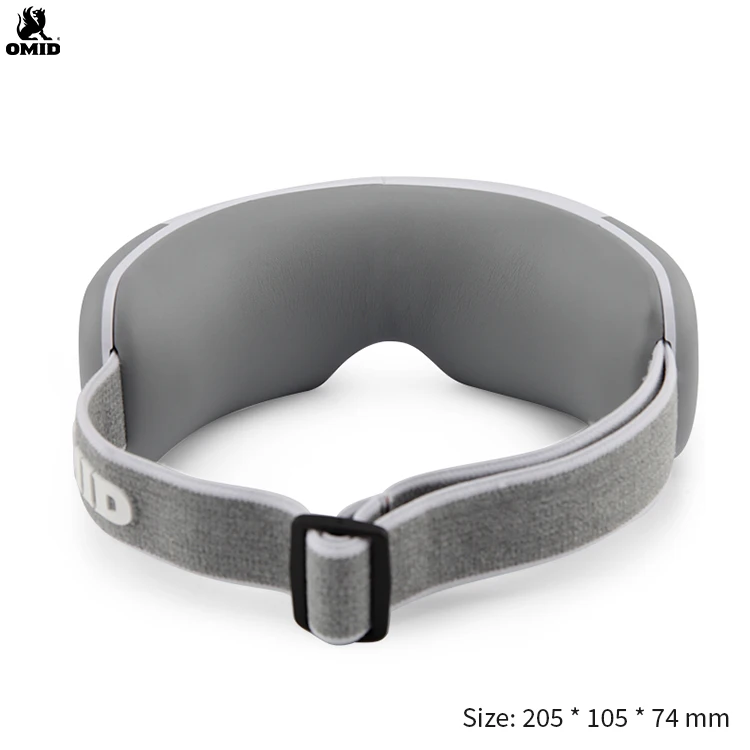 Voice Control Eye Therapy Massager with Compression Vibration 5 Modes Rechargeable Eye Massager Machine