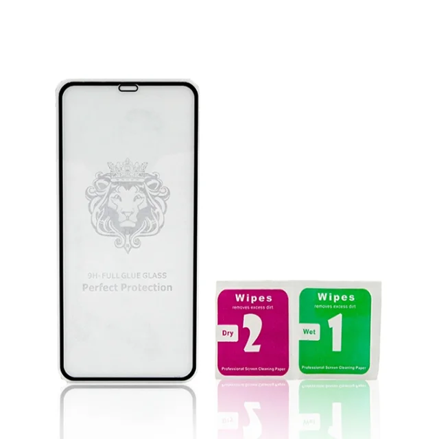 Mobile Phone Full Glue Tempered Glass Film Screen Protector For Iphone 14 12 13 11 Pro Micas Protector