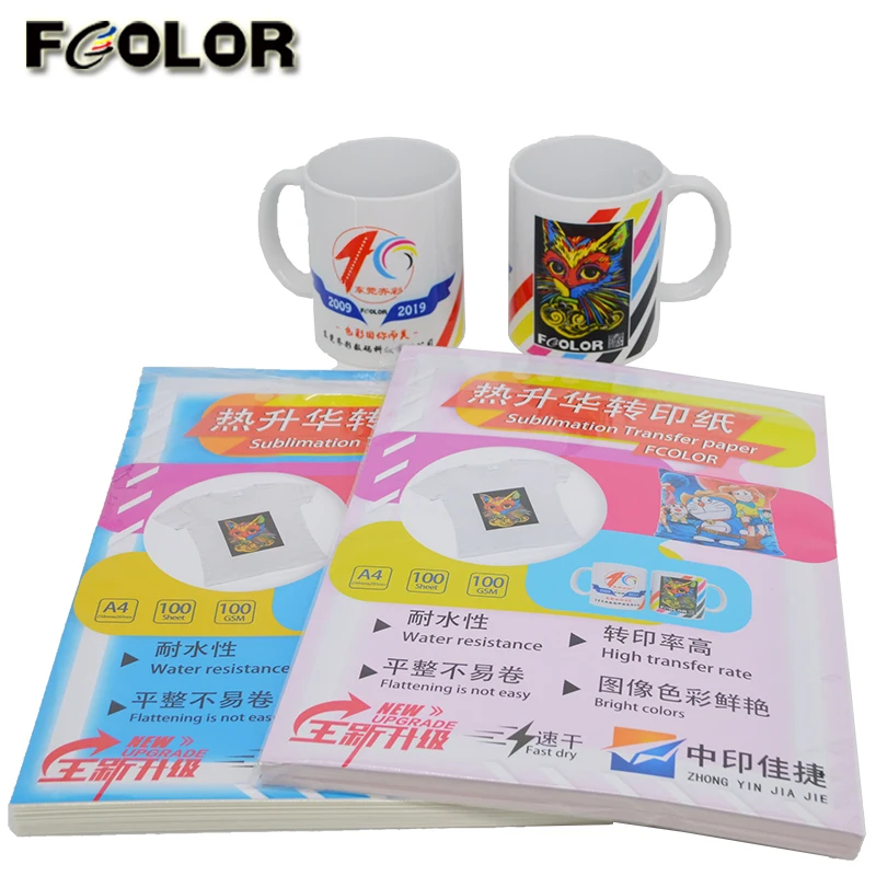 High Transfer Speed Sublimation Transfer Paper for Polyester Cotton T-shirt Mug Plates Cup