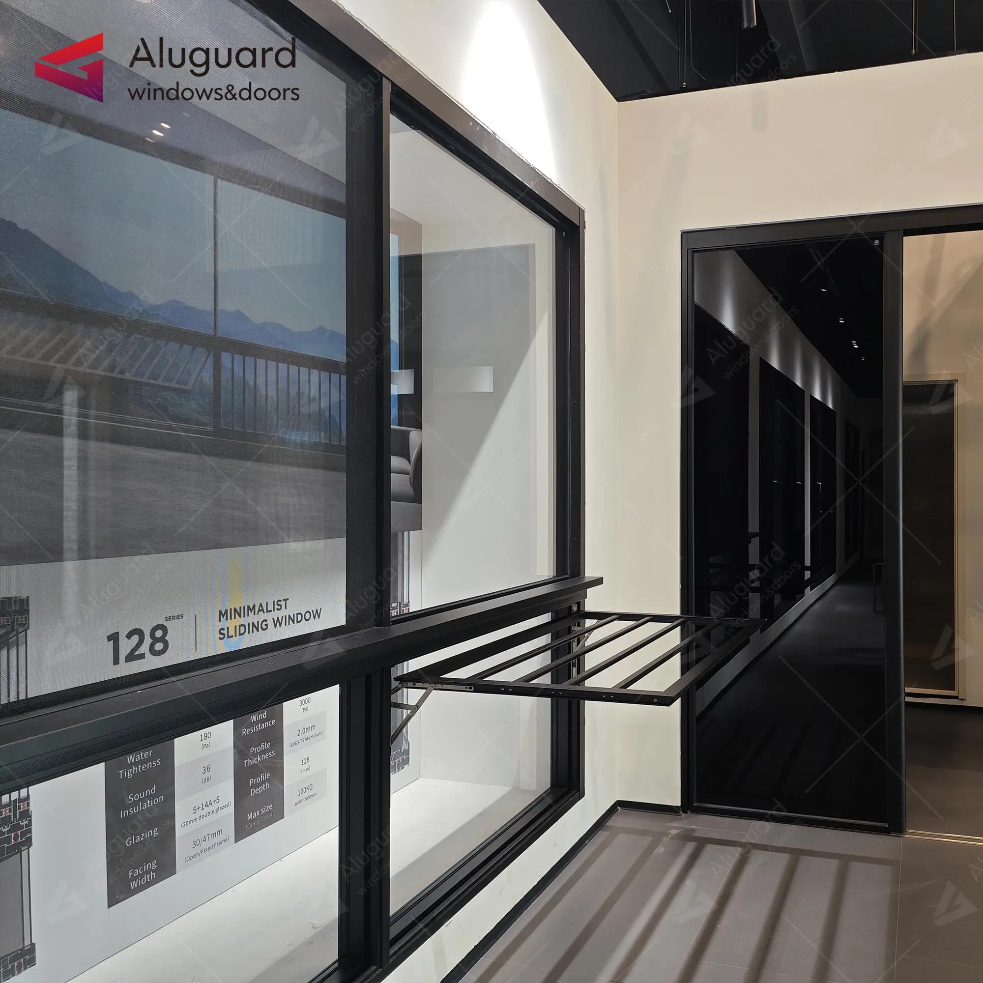 New design nigeria sliding window price High quality window for jindal Australian standard aluminium window section