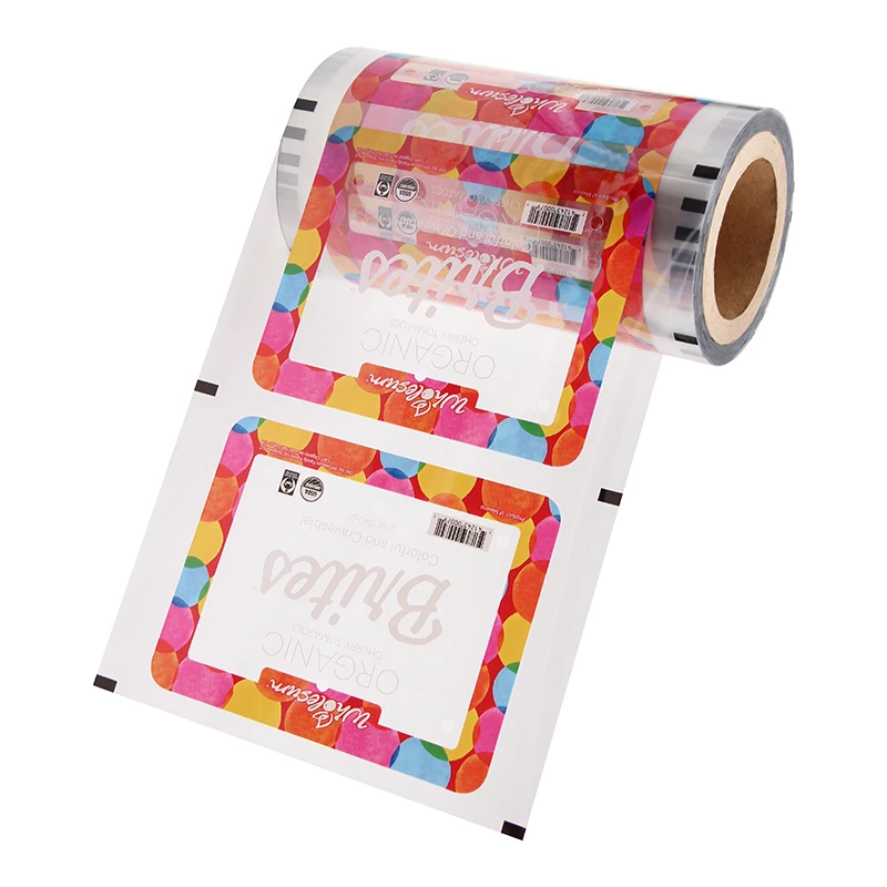 Custom PP Ppaper Cup Tray transparent plastic sealing film parafilm for vegetable and fruit