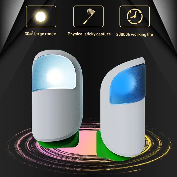 New Arrival Mini Size Indoor Home 2 Watt Mosquito Light Pest Control Machine By Glue Board