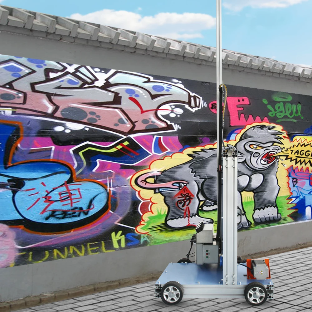 Wide Format double intelligent ecosolvent wall pen sticker vertical mural Painting Printing Machine uv 3d Wall Printer