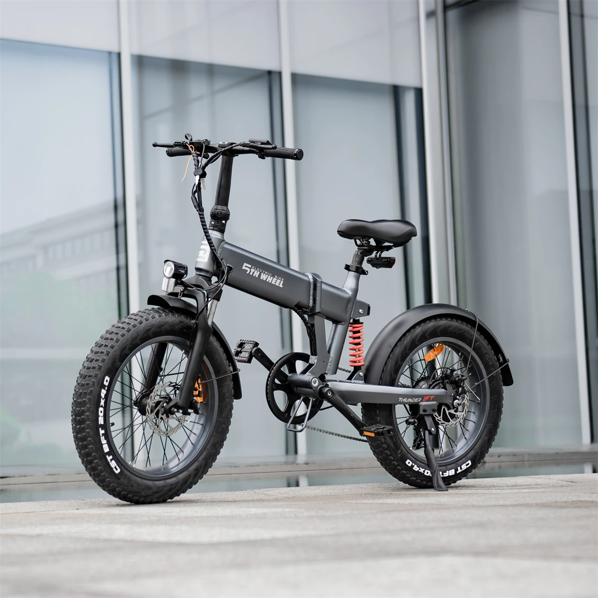 Off Road Bafang M620 EU Warehouse E-Bike Electric Bicycle 20 Inch Fat Tire Folding Rechargeable Bike for Adults