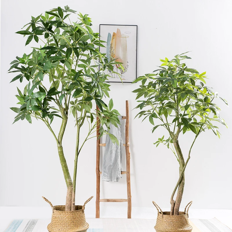 Artificial Pachira Aquatica Plant Guiana Chestnut Tree