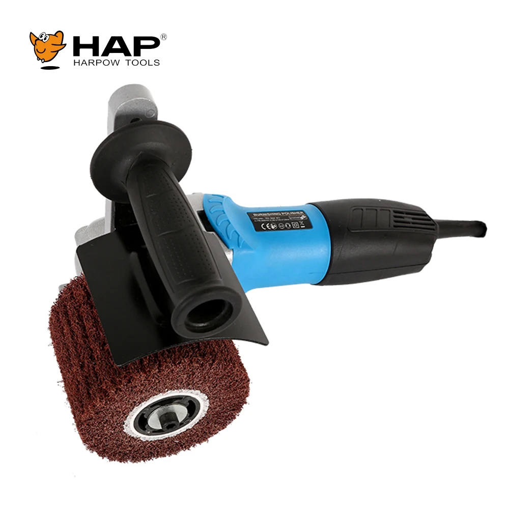 Adjustable Speed Handheld Polishing Machine 700-300RPM Drum Burnishing Machine Belt Pipe Polisher