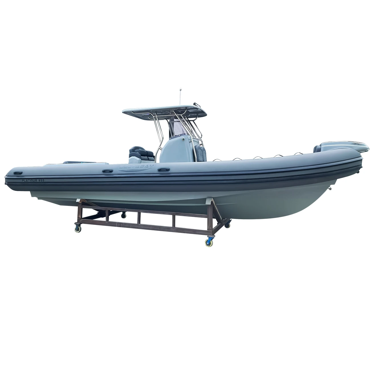 CE approval 27.9 ft orca hypalon rib boat SEACLUB 27 with flat bottom aluminum hull