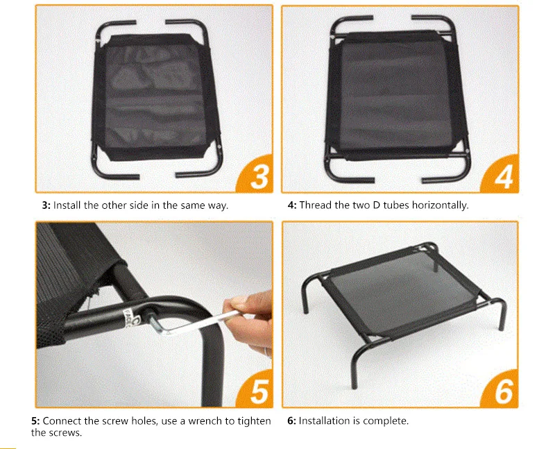 Hundebett Luxury Outdoor Foldable Pet Beds & Accessories Folding Orthopedic Raised Elevated Dog Bed