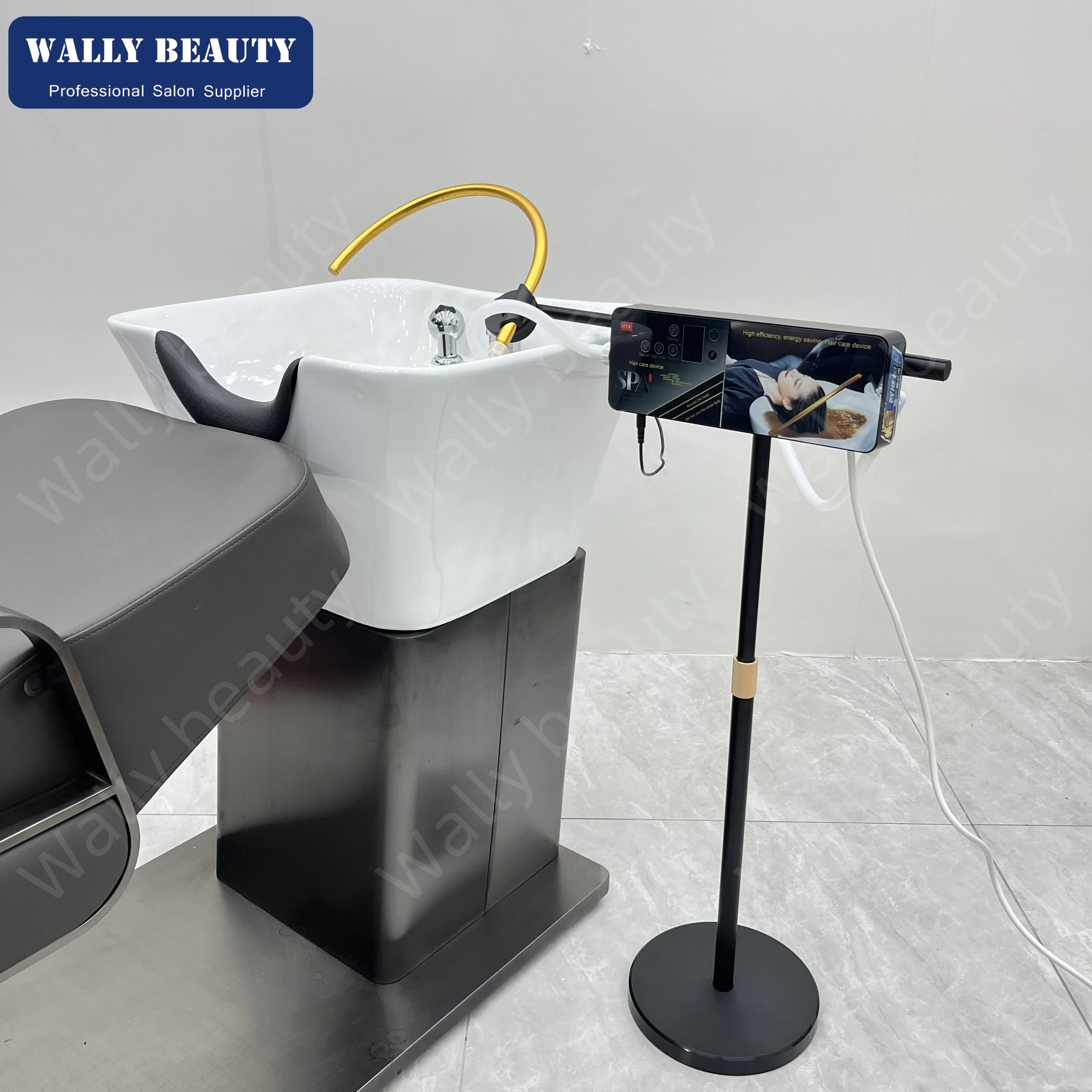 Wally Beauty salon equipment and tools hair products and accessories for salon shampoo head spa with water circulation