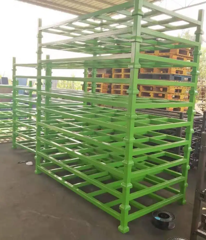 
warehouse customized tire rack pallet rack metal stacking shelves stacking racks 