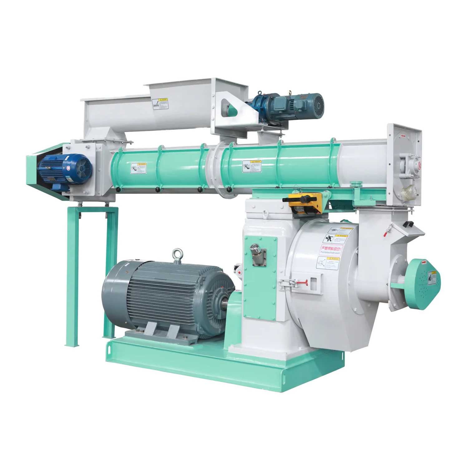 Factory direct sale large stainless steel ring die animal food pelletizer feed processing machine