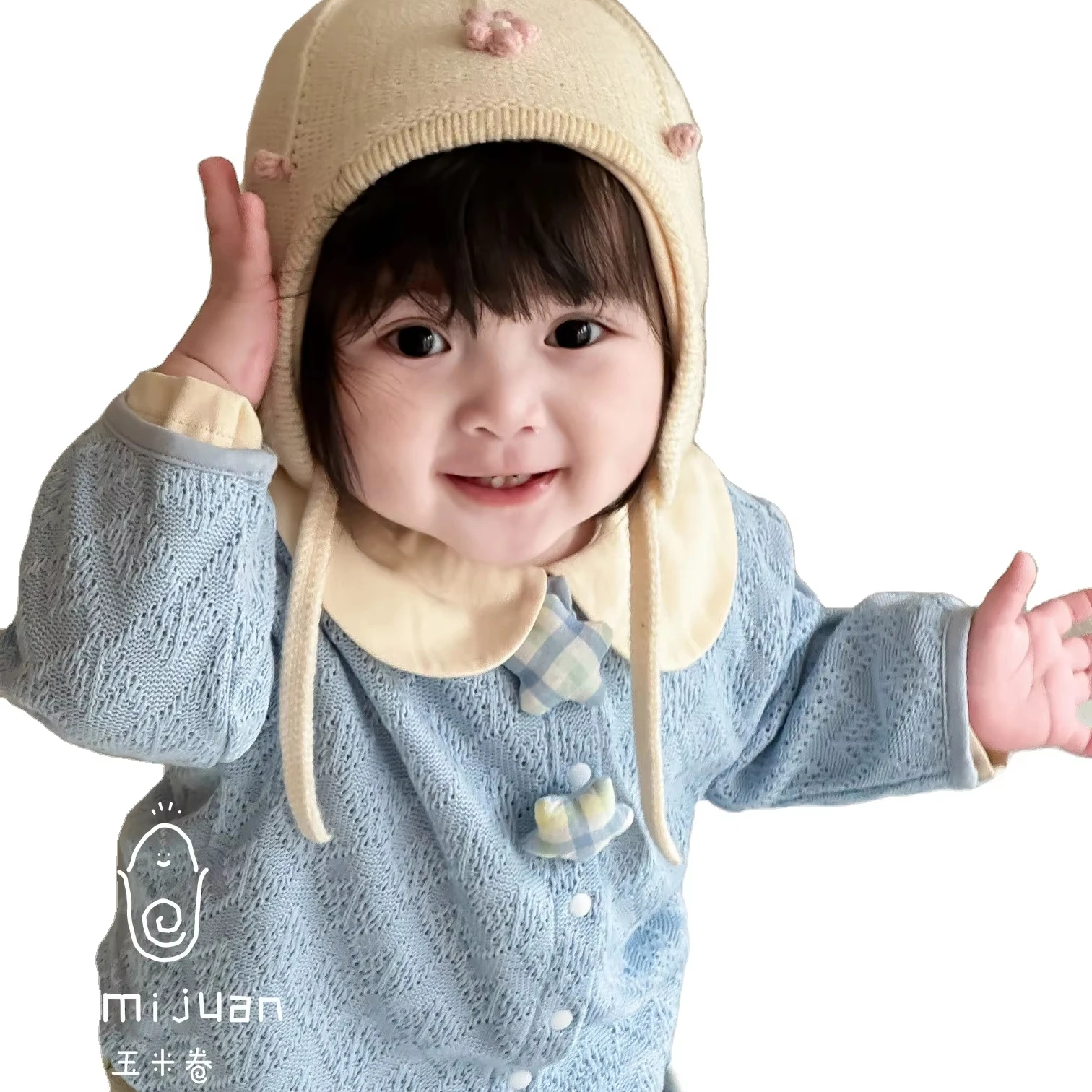 Summer New Breathable Casual Baby Fur Ball Three Cute Boys Clothing Set Autumn Baby Clothing Set