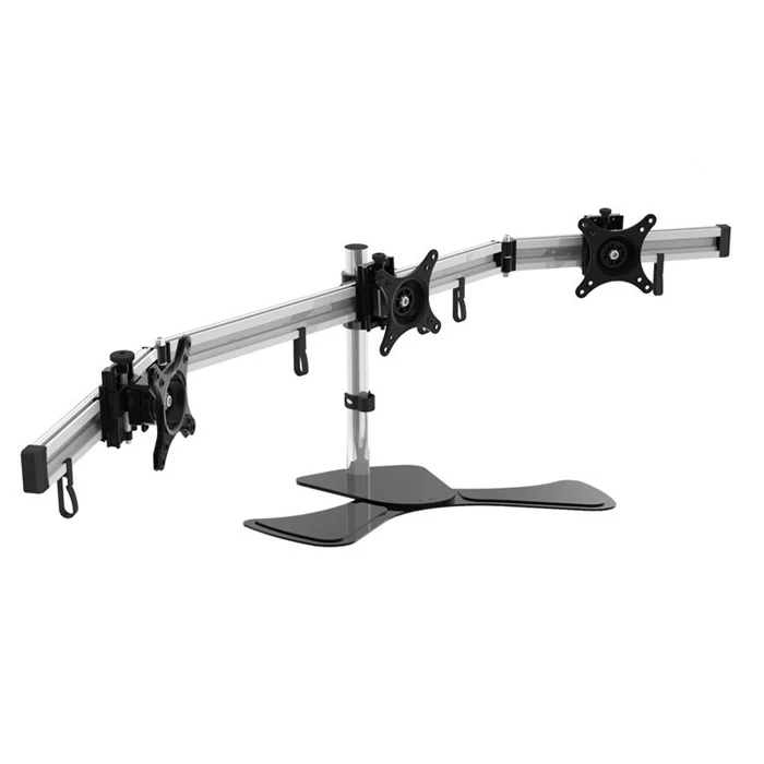 Aluminum Alloy Desktop Stand Triple Monitor Holder Full Motion TV Mount MP230SL