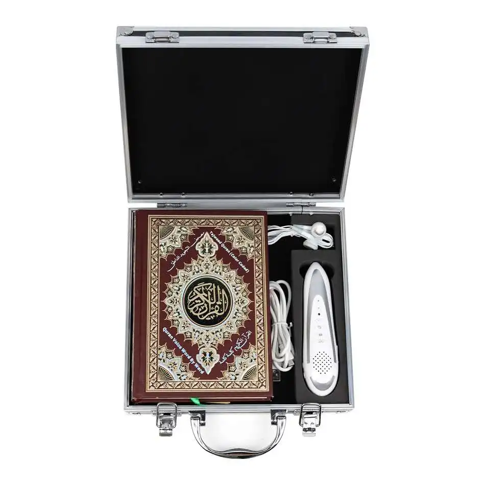 A-M9 алюминиевая коробка плеер для мусульман, цифровой Коран считывающая ручка quran mp4 Бесплатная загрузка урду узбекские перевода