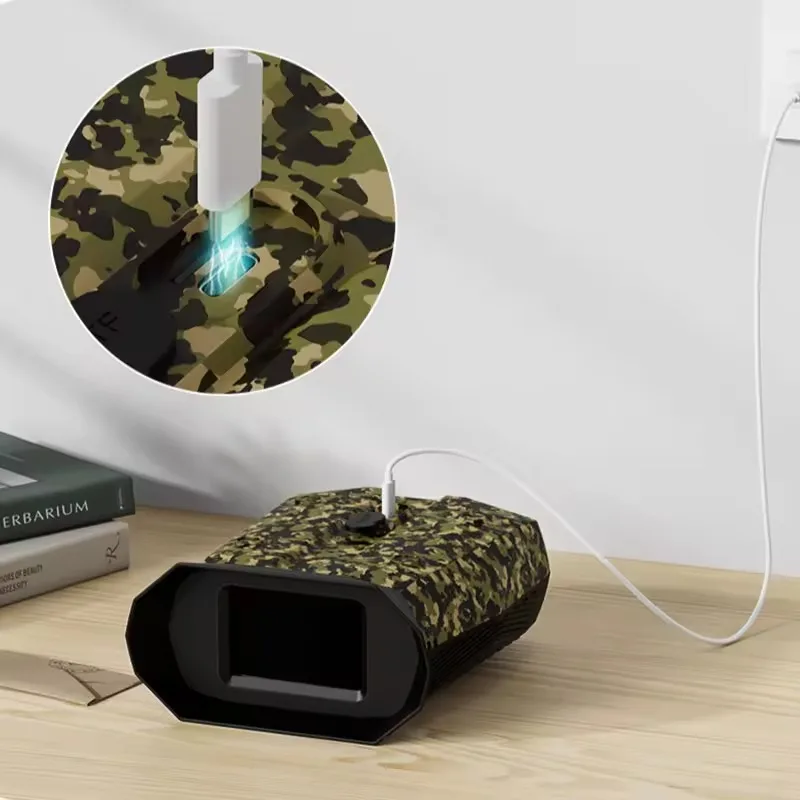 2023 New 4K Autofocus Can Video Photo Light Full Color Binoculars Night Vision Binoculars Waterproof Durable Binocular