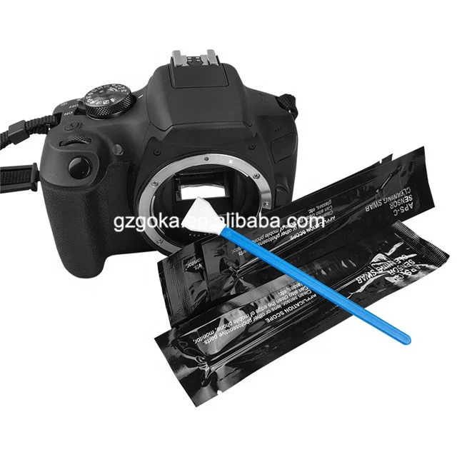
APS-C sensor lens microfiber cleaning swab for full-frame camera sensor 