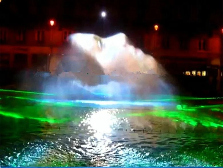 Full color LED lights water dancing speakers floating fountain control system