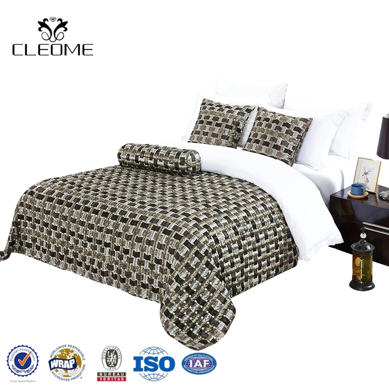 Luxury Bed Sheets Cotton Comforter Bedding Set