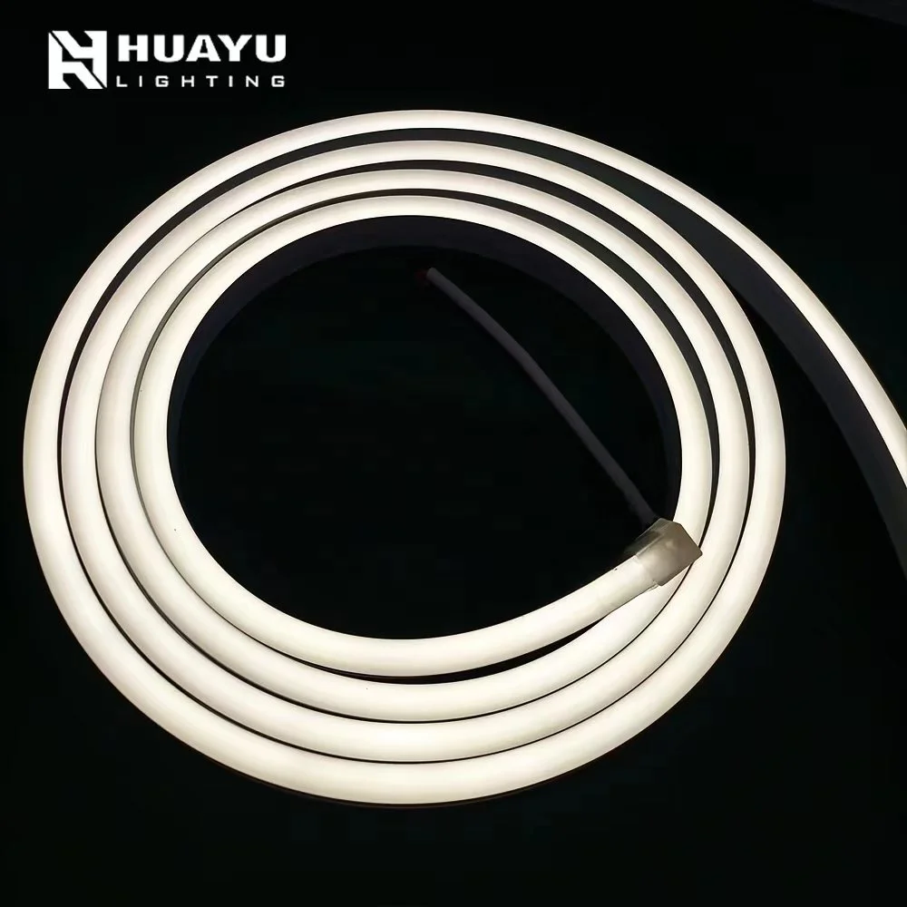 DMX512 rgb 1220 silicone led light neon outdoor IP67 3OzPCB led flex neon 12v 24vdc building bridge lighting engineering design