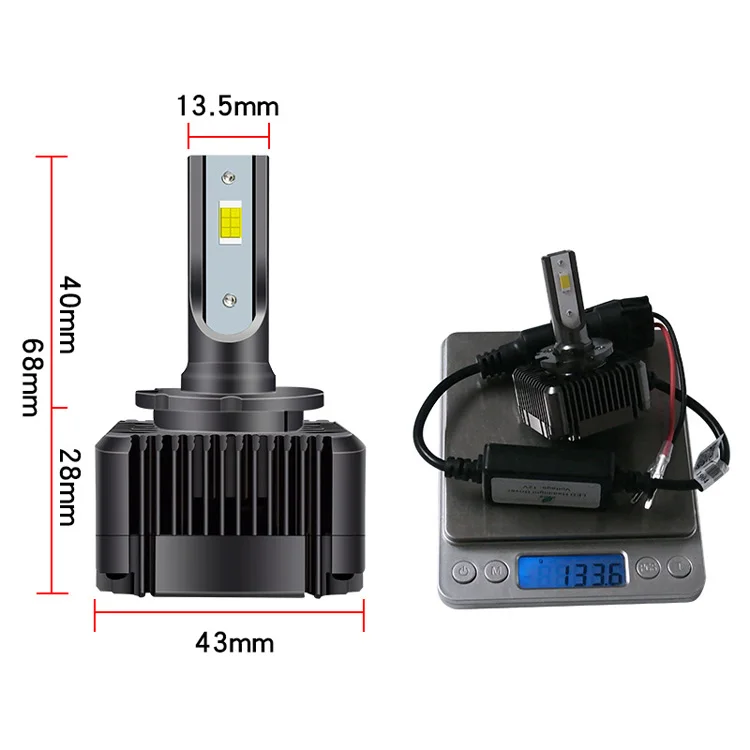 
New Auto Parts D2S CPS Led Headlights 6000K Car Led Headlight 