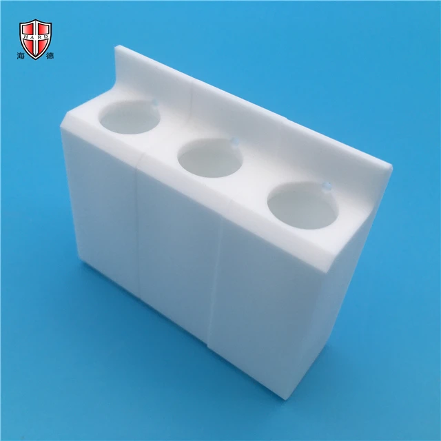 Isolated Wear Resistant Macor Mica Ceramic white micalex macor ceramic Parts Block